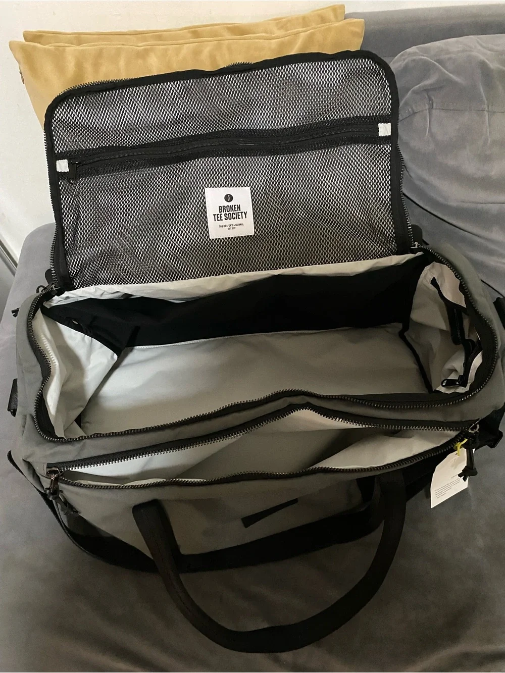 The Golfer's Journal Broken Tee Society Clubhouse Duffle Bag Brand New /